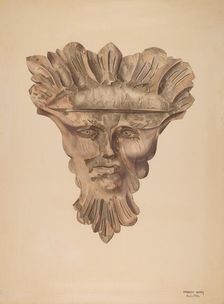 Mask, c. 1939. Creator: Harry King