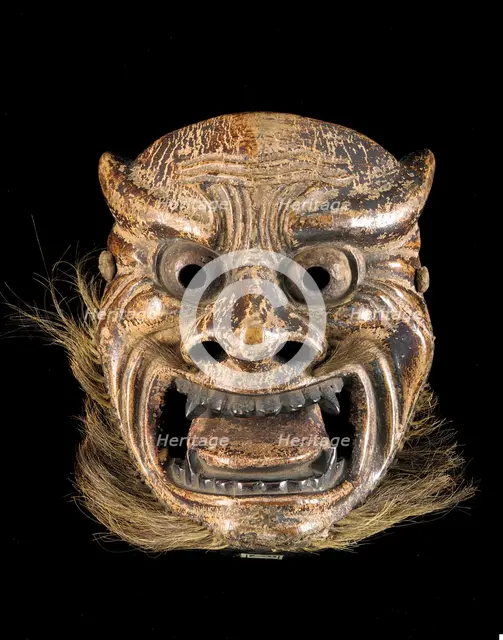 Mask, Edo period, 1615-1868. Creator: Unknown.