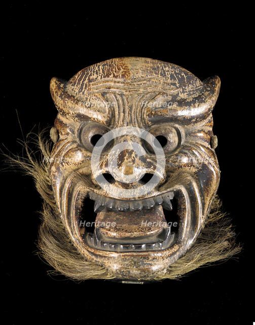 Mask, Edo period, 1615-1868. Creator: Unknown.