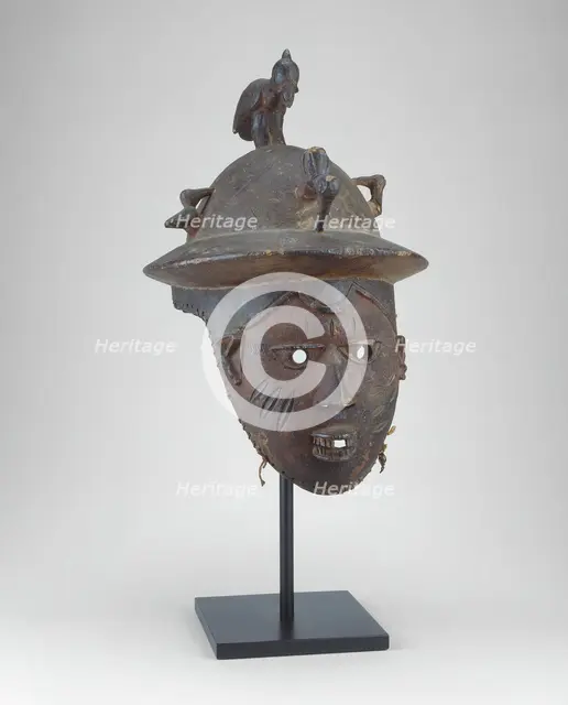 Mask for Egungun (Ere Egungun), Nigeria, Late 19th century. Creator: Unknown.