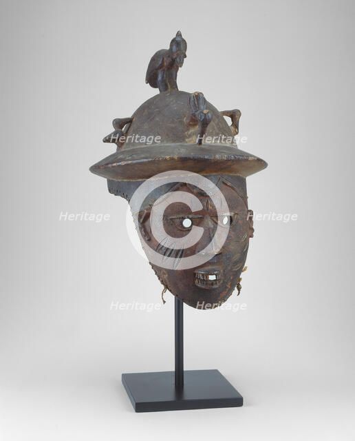 Mask for Egungun (Ere Egungun), Nigeria, Late 19th century. Creator: Unknown.