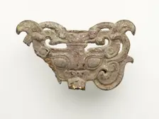 Mask (fragment), Han dynasty, 206 BCE-220 CE. Creator: Unknown