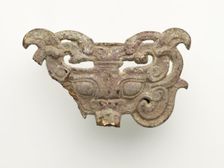 Mask (fragment), Han dynasty, 206 BCE-220 CE. Creator: Unknown