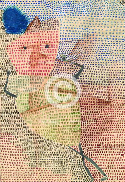 Mask Louse, 1931. Artist: Klee, Paul (1879-1940)