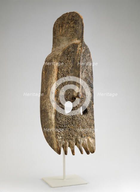 Mask, Nigeria, Late 19th century. Creator: Unknown.