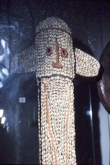 Mask of wood and metal, Bamana People, Mali, 20th century
