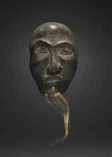 Mask of an Elder, 1600s. Creator: Unknown