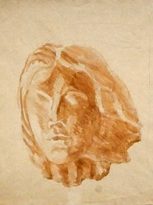 Mask of Isadora Duncan, c.1920. Creator: Bourdelle, Antoine (1861-1929)