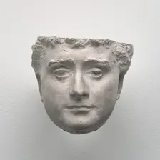 Mask of Katherine Seney Simpson (Mrs. John W. Simpson), 1902. Creator: Auguste Rodin