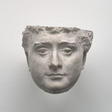Mask of Katherine Seney Simpson (Mrs. John W. Simpson), 1902. Creator: Auguste Rodin