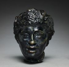 Mask of Séverine (Caroline Rémy), 1893. Creator: Auguste Rodin (French, 1840-1917)