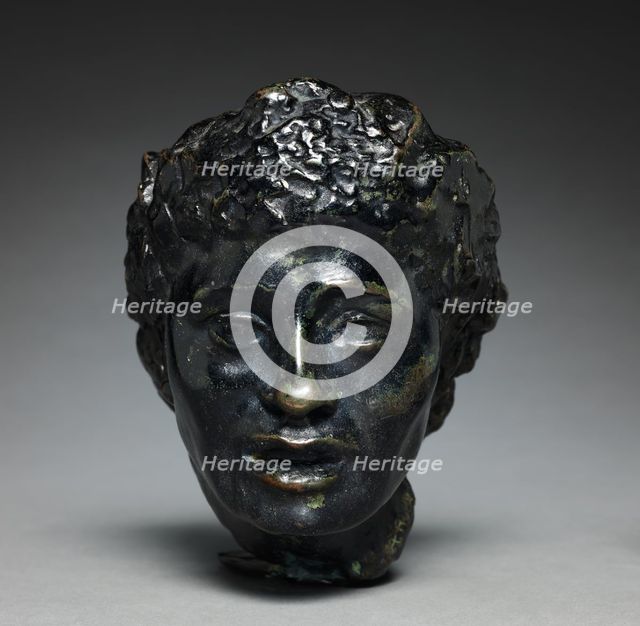 Mask of Séverine (Caroline Rémy), 1893. Creator: Auguste Rodin (French, 1840-1917).