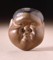 Mask of Sumo, 18th century. Creator: Unknown