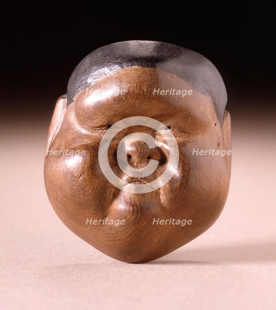 Mask of Sumo, 18th century. Creator: Unknown.