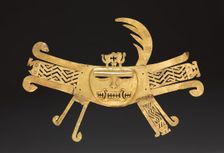 Mask Ornament, 1-550. Creator: Unknown