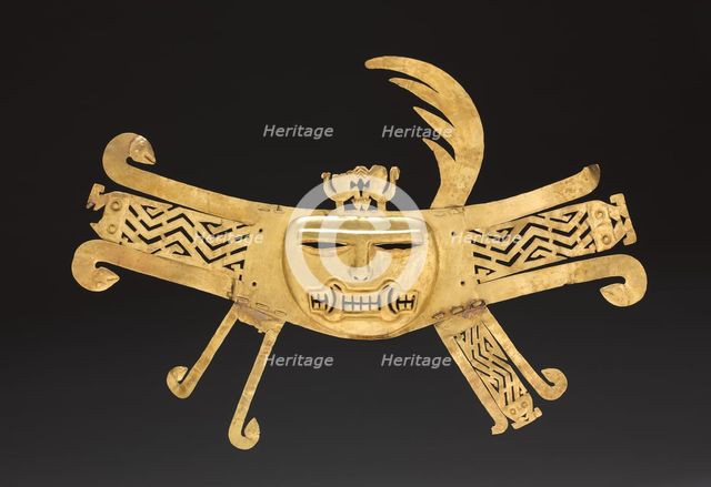 Mask Ornament, 1-550. Creator: Unknown.