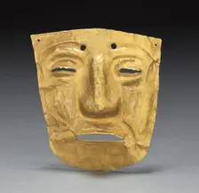Mask Ornament, c. 700-1550. Creator: Unknown