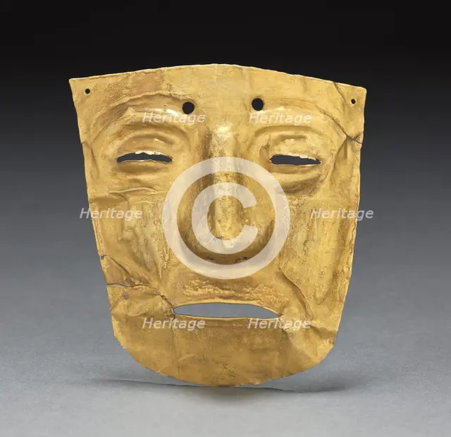 Mask Ornament, c. 700-1550. Creator: Unknown.