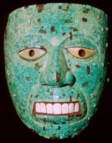 Mask representing a god, Aztec/Mixtec, Mexico, early 16th century