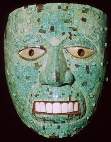 Mask representing a god, Aztec/Mixtec, Mexico, early 16th century