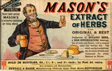 Mason’s Extract of Herbs, 19th century