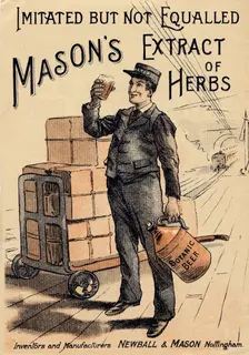 Mason’s Extract of Herbs, 19th century
