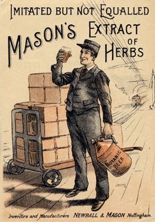 Mason’s Extract of Herbs, 19th century