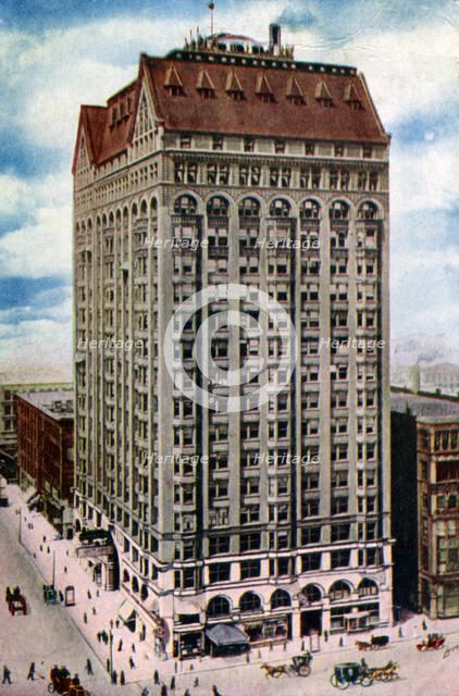 Masonic Temple, Chicago, 1907. Artist: Unknown