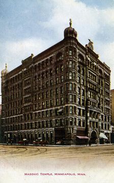 Masonic Temple, Minneapolis, Minnesota, USA, 1910