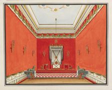 Masonic Lodge. From "Rite Ecossais Philosophique", c1815. Creator: Anonymous