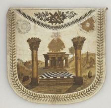 Masonic Master Apron, Russia