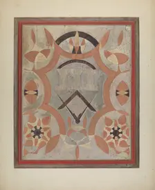 Masonic Sign, c. 1941. Creator: Edward F. Engel