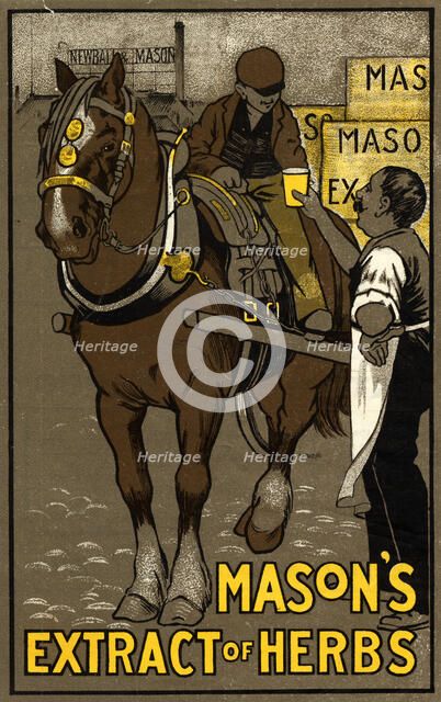 Mason’s Extract of Herbs, 1910. Artist: Unknown