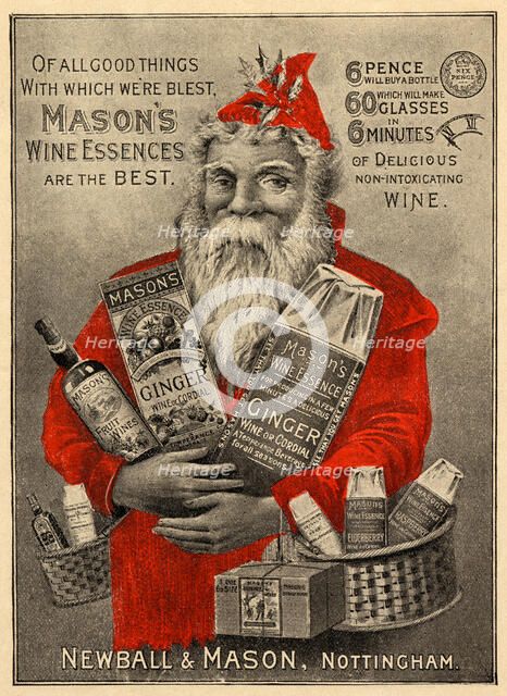 Mason’s Wine Essences, 19th century. Artist: Unknown