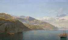 Massa, Bay of Naples, 1864. Creator: John Brett