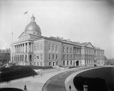Massachusetts State House , Boston, Mass., between 1900 and 1910. Creator: Unknown