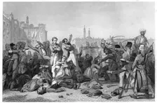 Massacre at Cawnpore 1857, (c1860)