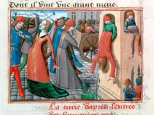 Massacre of the Armagnacs by the Bourguignons, Paris, 1418, (1484)