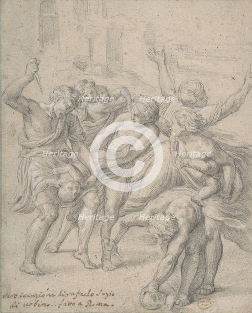 Massacre of the Innocents, 17th century. Creator: Anon.