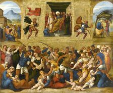 Massacre of the Innocents, 1510-1530. Creator: Ludovico Mazzolino