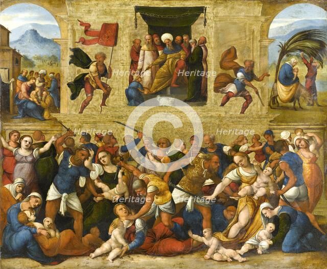 Massacre of the Innocents, 1510-1530. Creator: Ludovico Mazzolino.