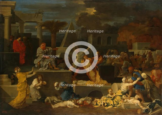 Massacre of the Innocents, 1642. Creator: Sébastien Bourdon.