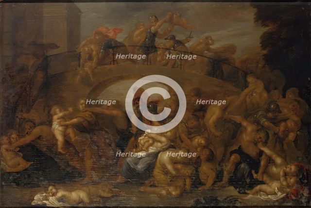 Massacre of the Innocents, 1650. Creator: Vincent Adriaenssen.