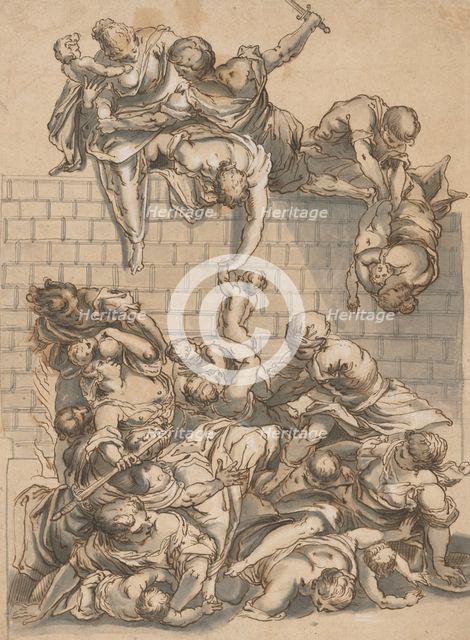 Massacre of the innocents, 2nd half 16th century. Creator: Unknown.