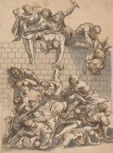 Massacre of the innocents, 2nd half 16th century. Creator: Unknown