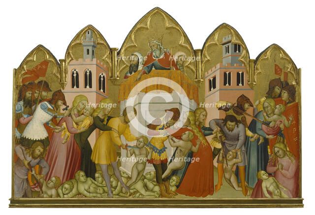 Massacre of the Innocents, c1380. Creator: Bartolo di Fredi.