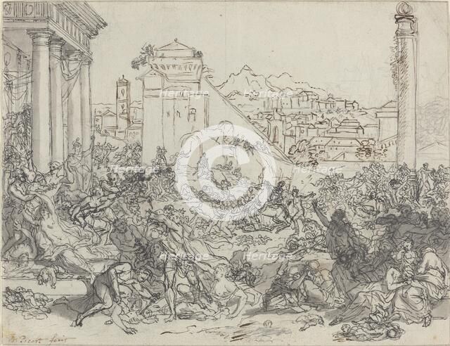 Massacre of the Innocents. Creators: Bernard Picart, Nicolas Boileau Despreaux.