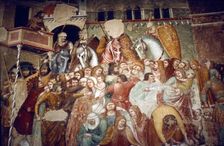 Massacre of the Innocents, Fresco in church of Santi Agostino, Siena, 1482. Artist: Matteo di Giovanni