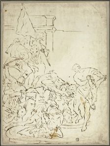 Massacre of the Innocents, n.d. Creators: Francesco Solimena, Lodovico Carracci