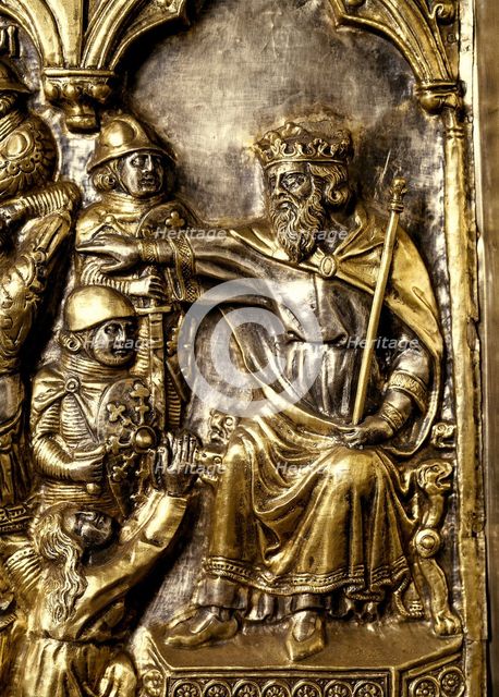 Massacre of the Innocents. Panel of the altar of St James, c. 1315. Artist: Andrea di Jacopo d'Ognabene (active 1285-1316)